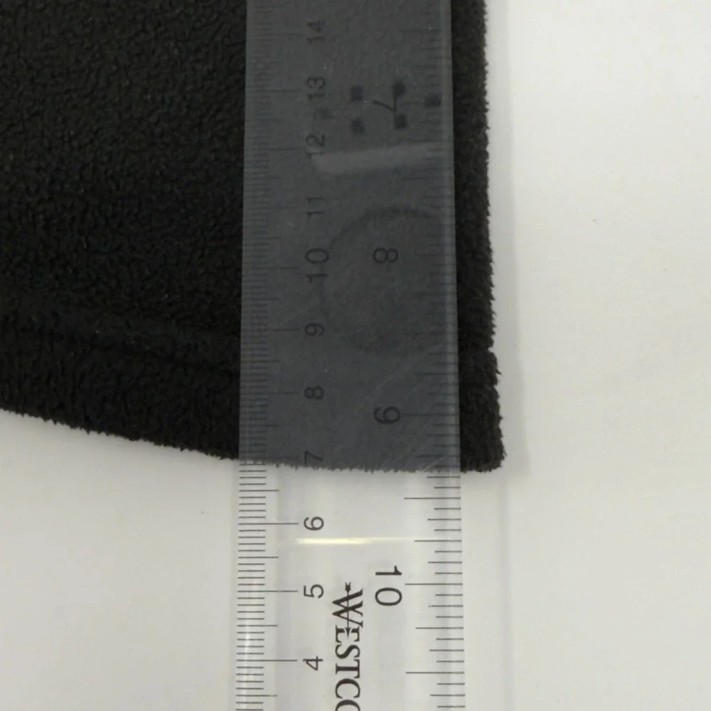 Nike‎ Fleece Neck Warmer Gaiter Black Silver Swoosh Logo Running Training OSFM